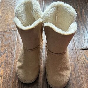 bebe Tan Kids Boots